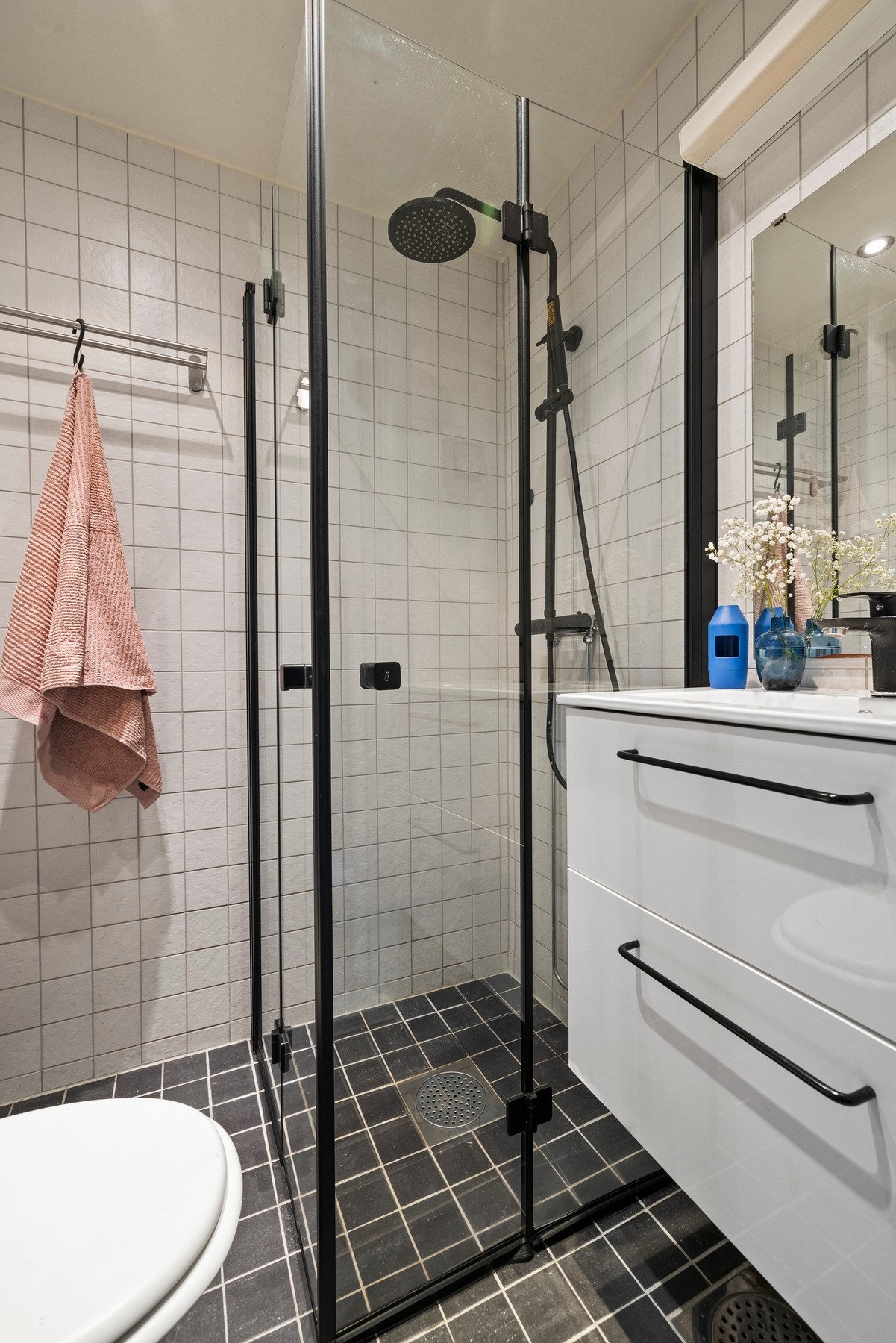 Det er opplegg for vaskemaskin. Galleribilde