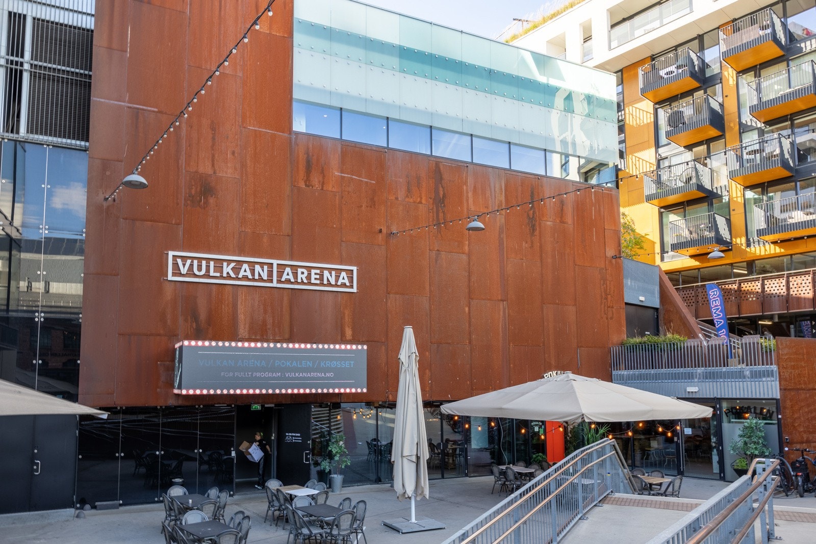 Nærområde - Vulkan Arena. Galleribilde