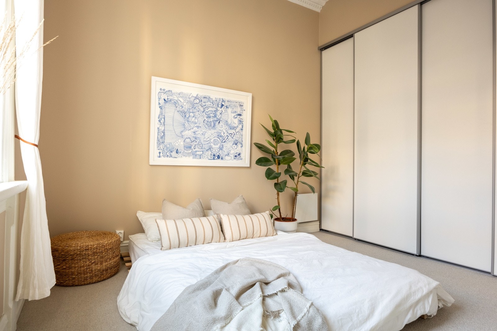 Leiligheten har to gode soverom. Galleribilde