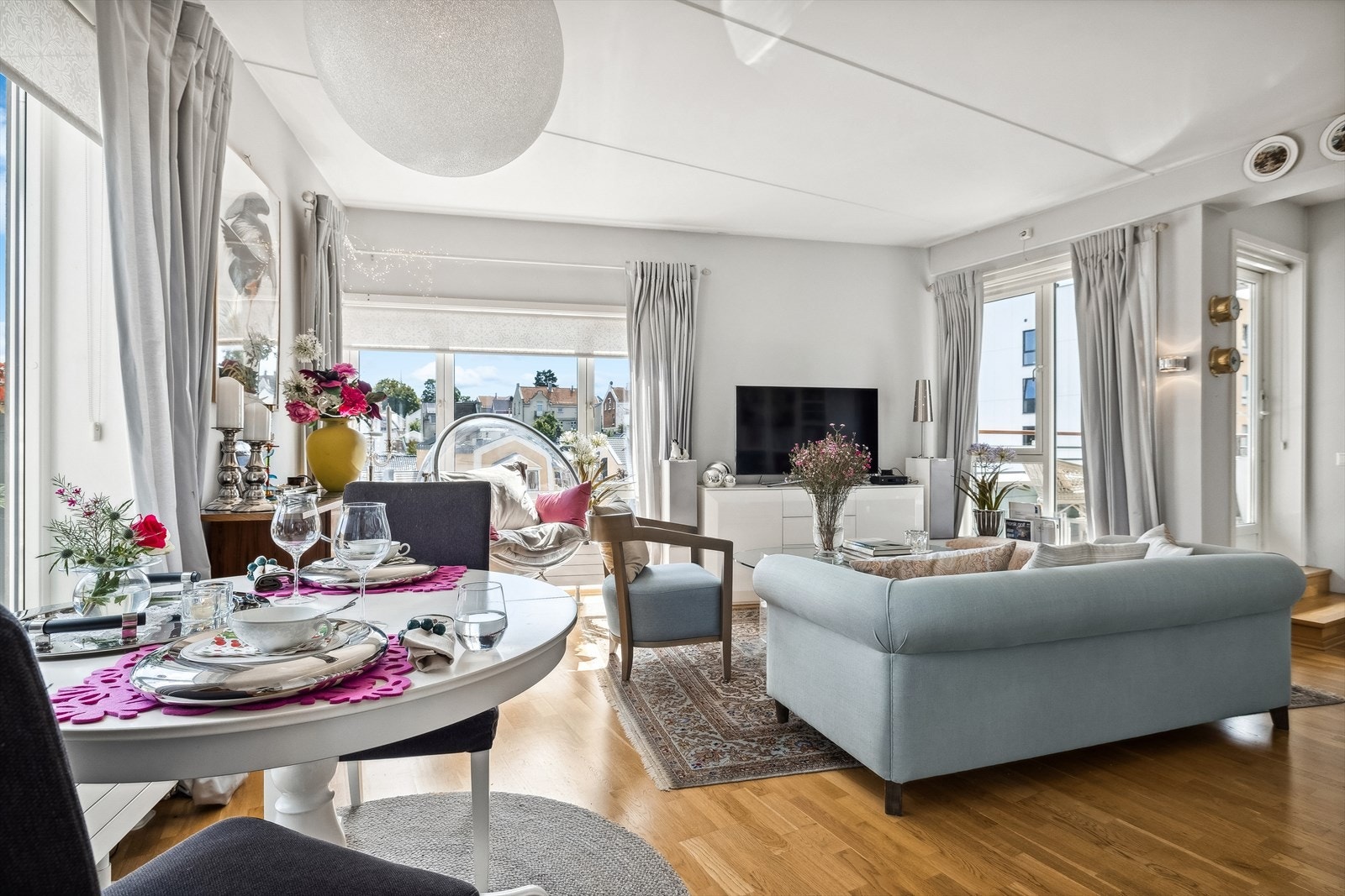 Oppvarming fra vannbåren fjernvarme Galleribilde