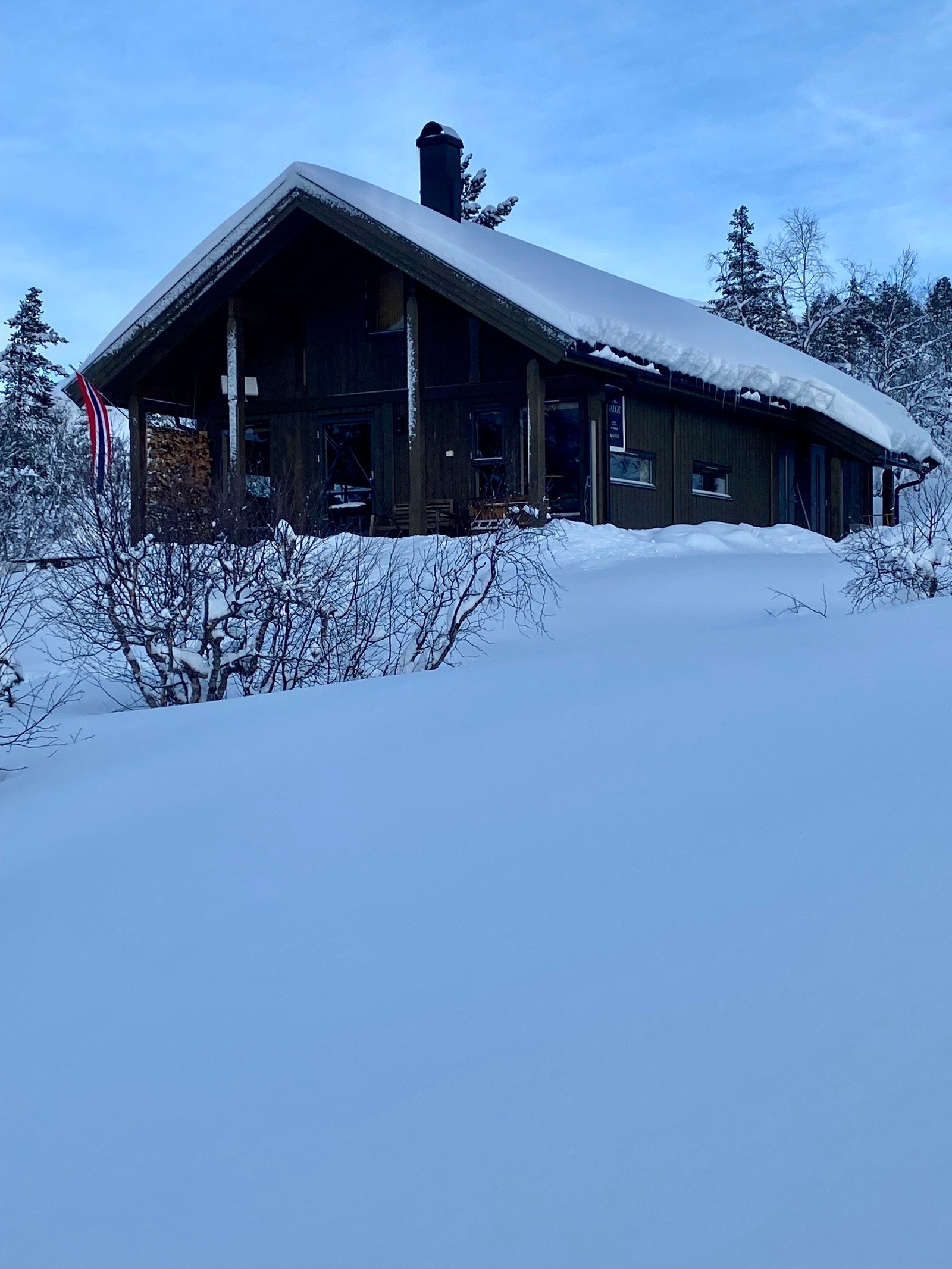 Hytten ligger fantastisk fint plassert med enkel tilkomst, flott utsikt og gode solforhold. Galleribilde