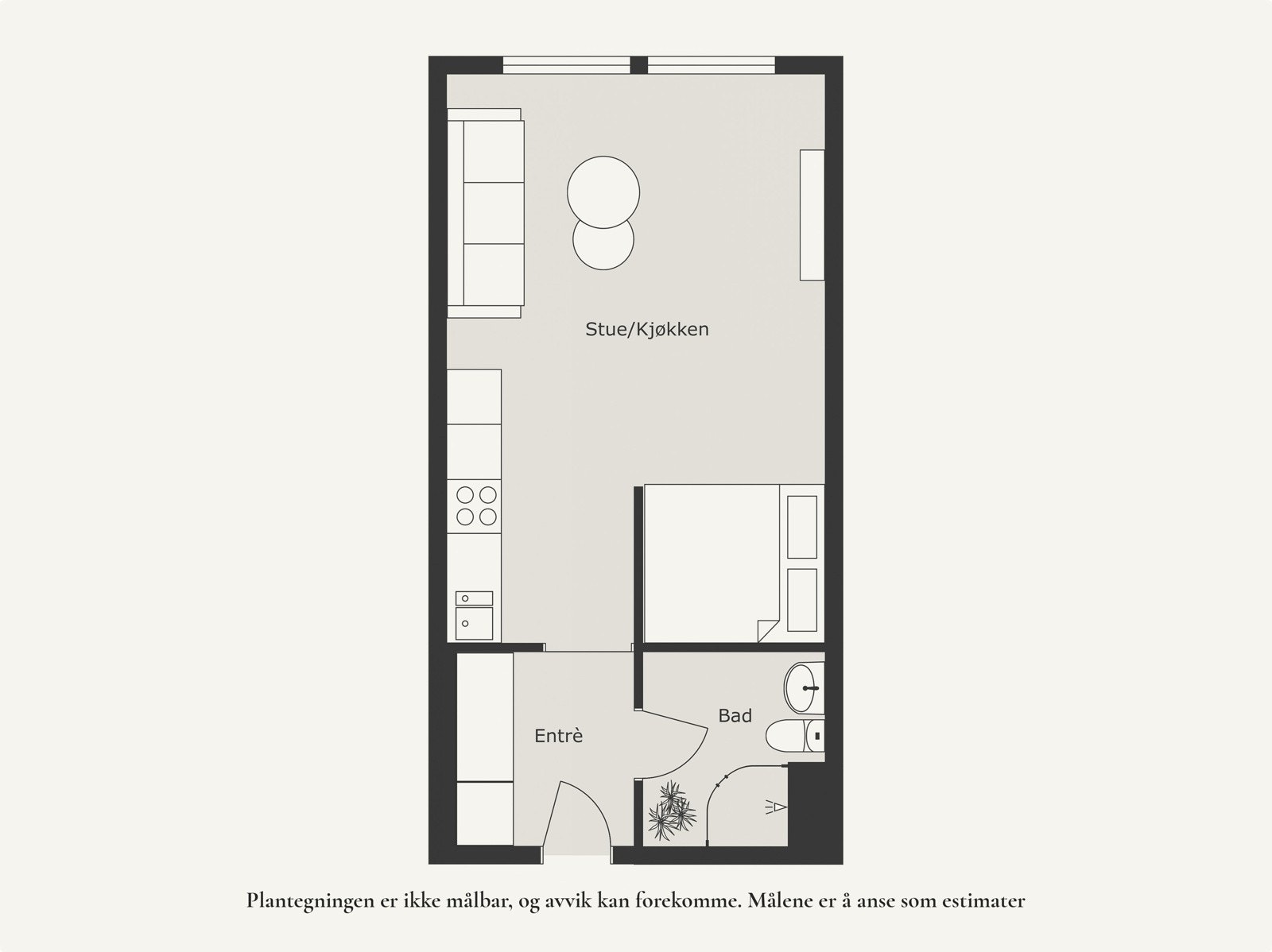 Plantegning | EIE eiendomsmegling. Galleribilde
