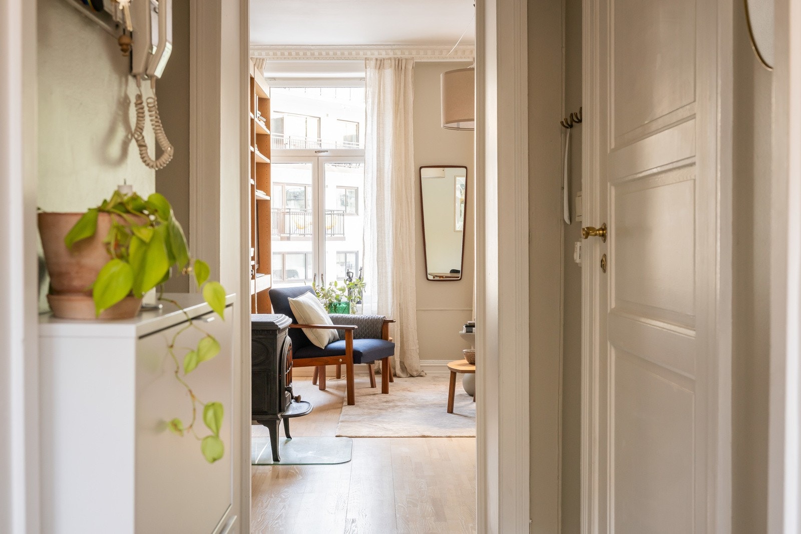 Leiligheten er meget arealeffektiv hvor hver kvadratmeter er godt utnyttet. Galleribilde