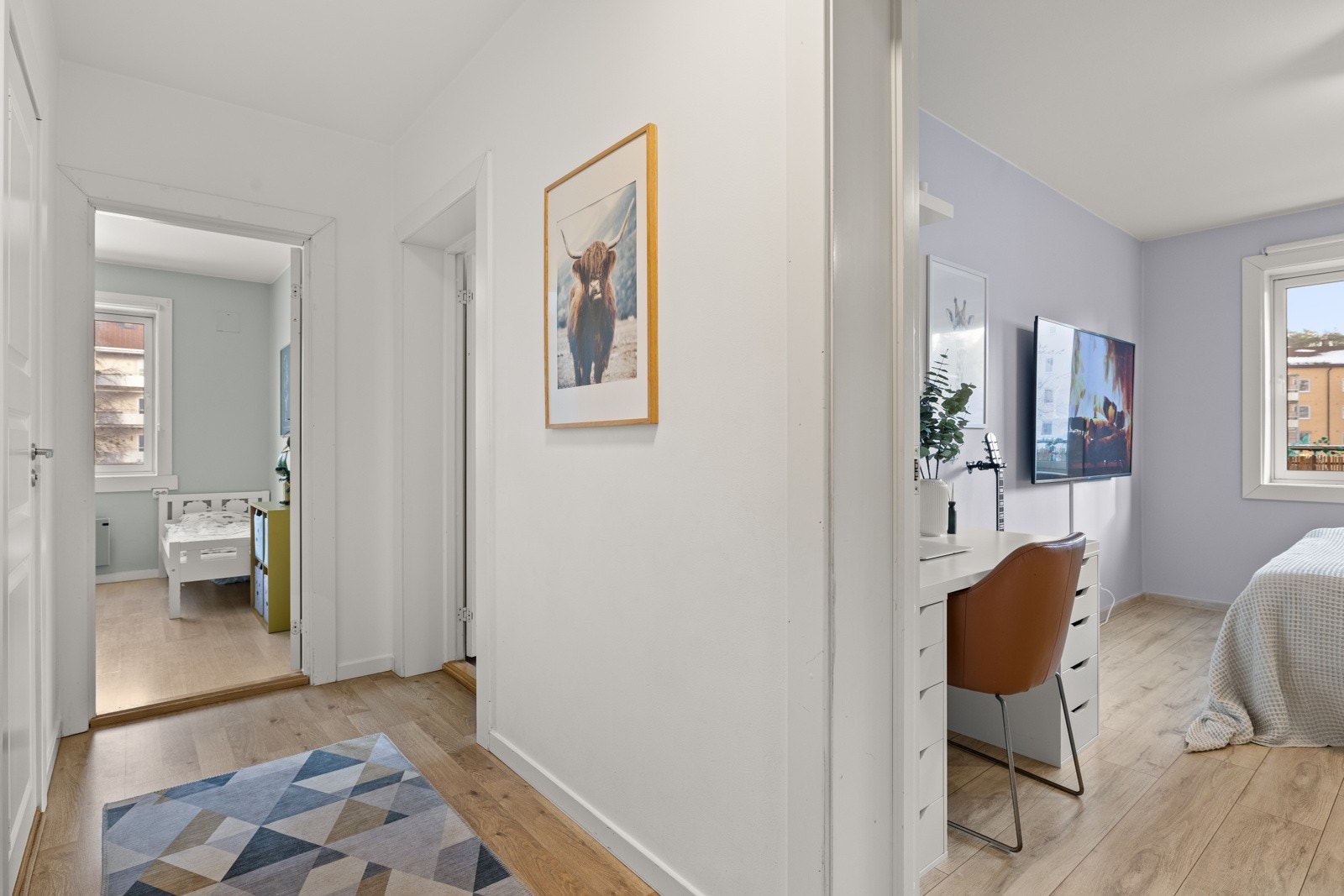 Entré som gir et godt førsteinntrykk av boligen. Galleribilde