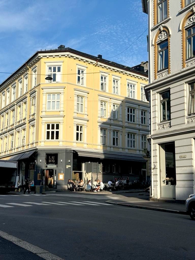 Nydelig vårsol i gaten - Selgers private bilde Galleribilde