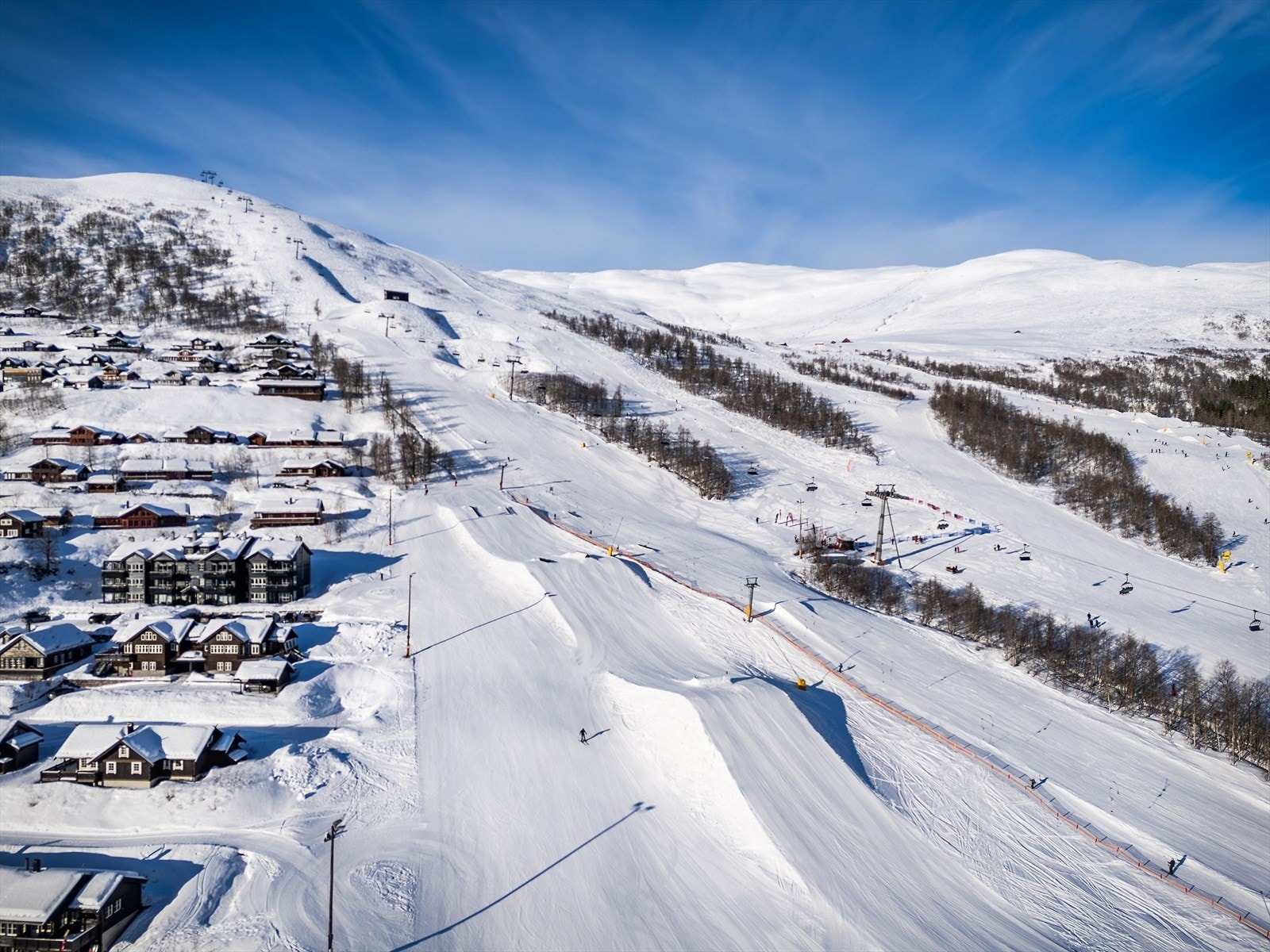 Skiløypene i Myrkdalen er egnet for alle, enten en søker utfordringer eller ei Galleribilde
