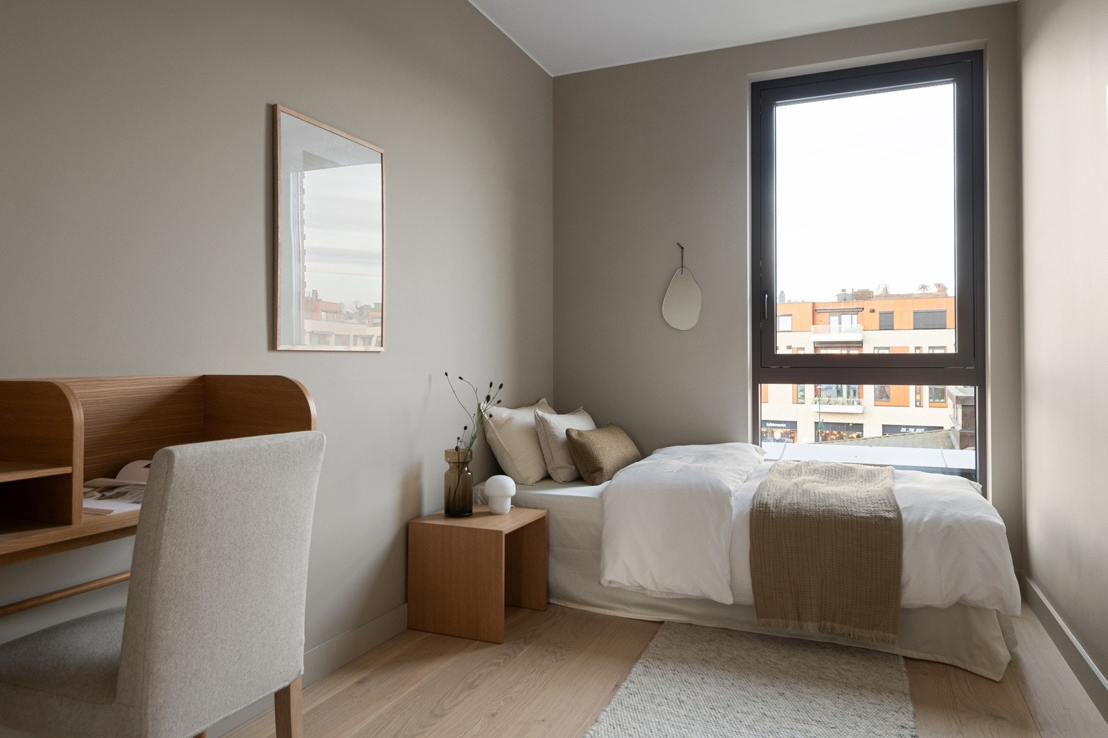 Det tredje soverommet er også av fin størrelse og passer fint som gjesterom. Galleribilde