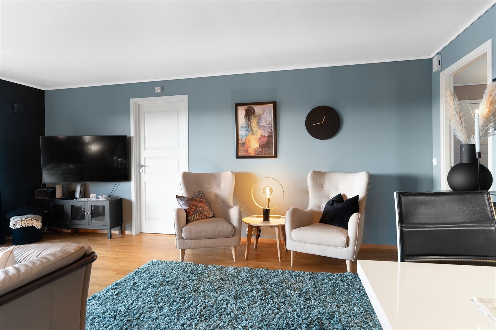 Det er lagt inn fiber (Altibox) i leiligheten fra Haugaland kraft Galleribilde