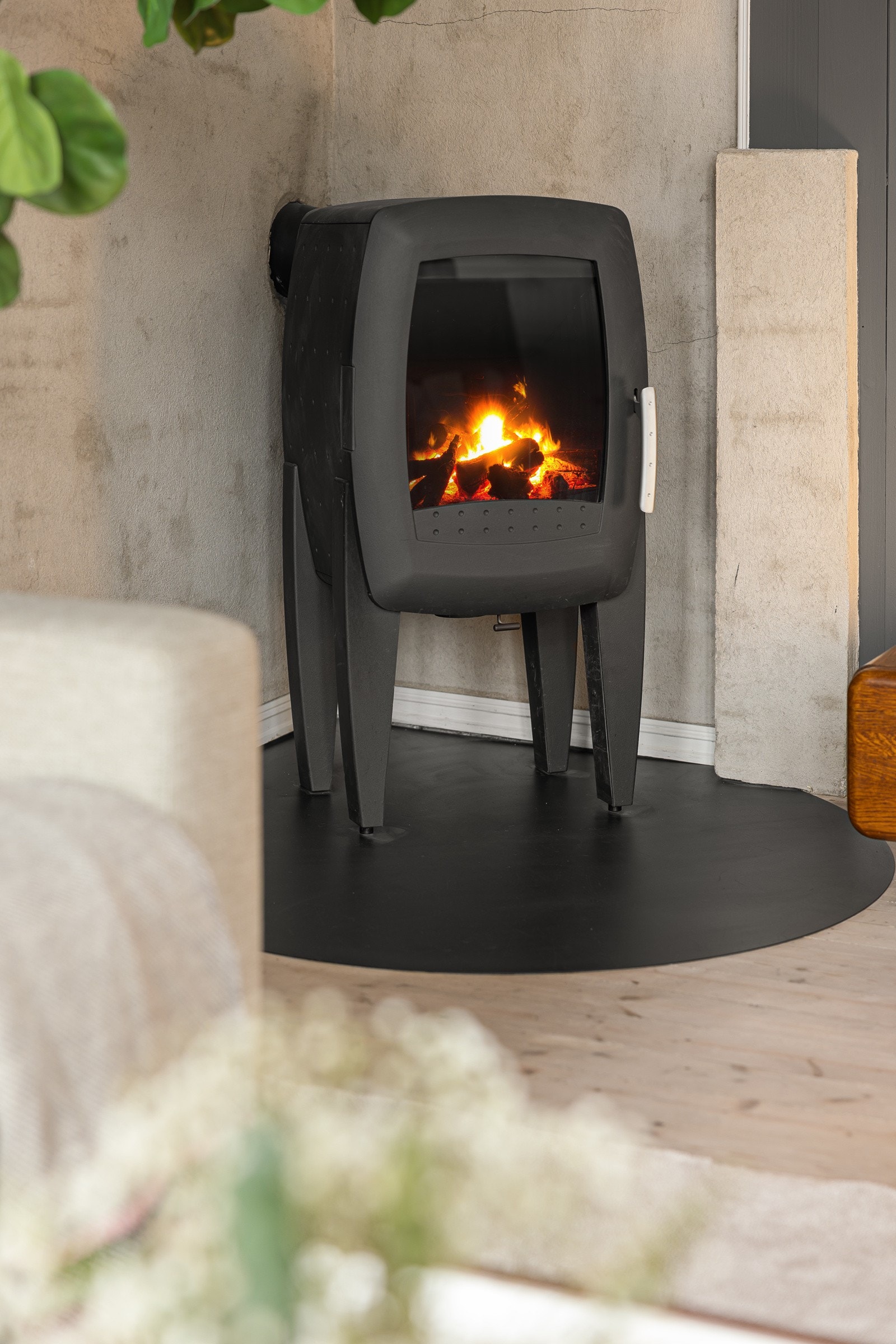 Detalj - peisovn. Galleribilde