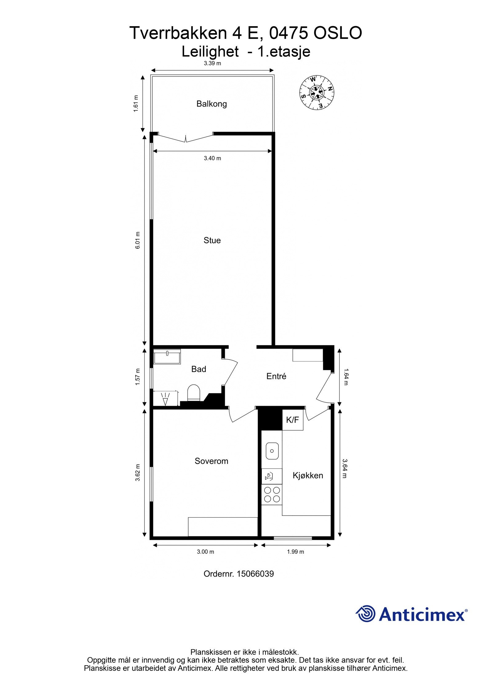 Planskisse. Galleribilde