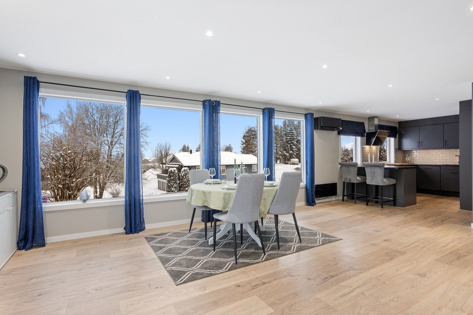 Det er plass til ulike sosiale soner. Galleribilde