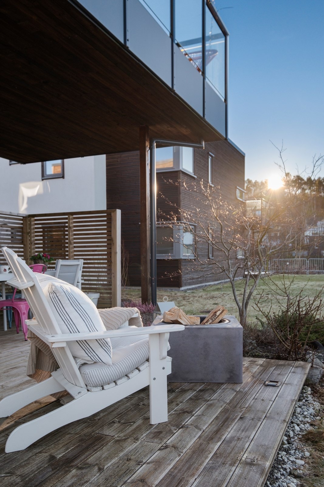 Fra terrassen Galleribilde