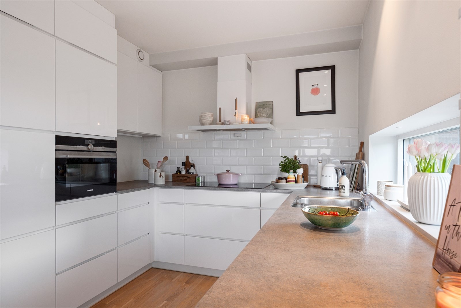 Alle hvitevarer er integrerte og medfølger i handelen Galleribilde