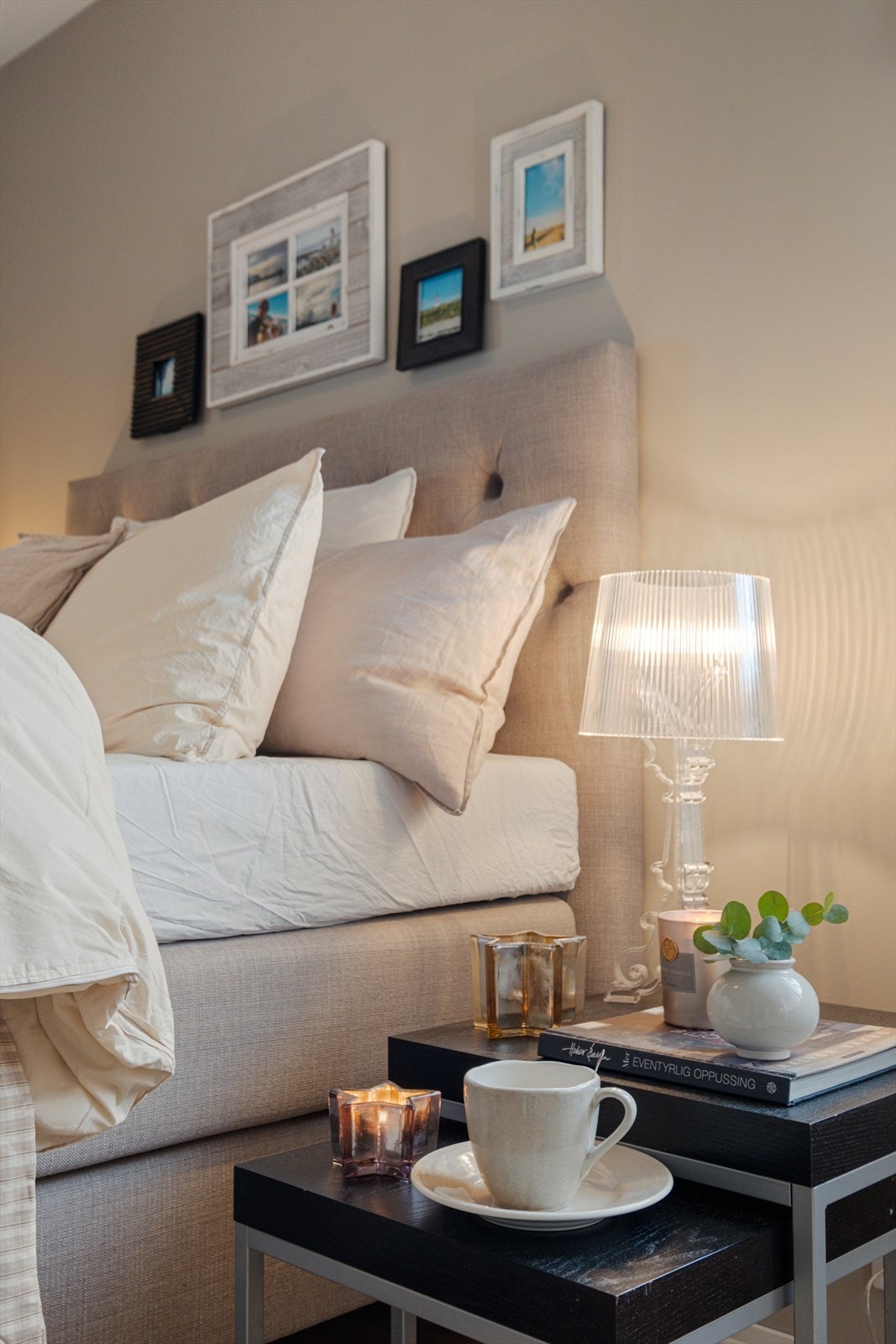 Detaljbilde fra hovedsoverom Galleribilde