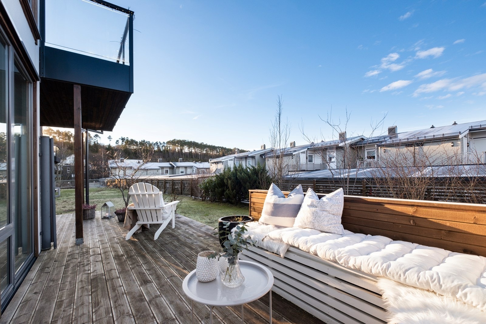 Fra terrassen Galleribilde