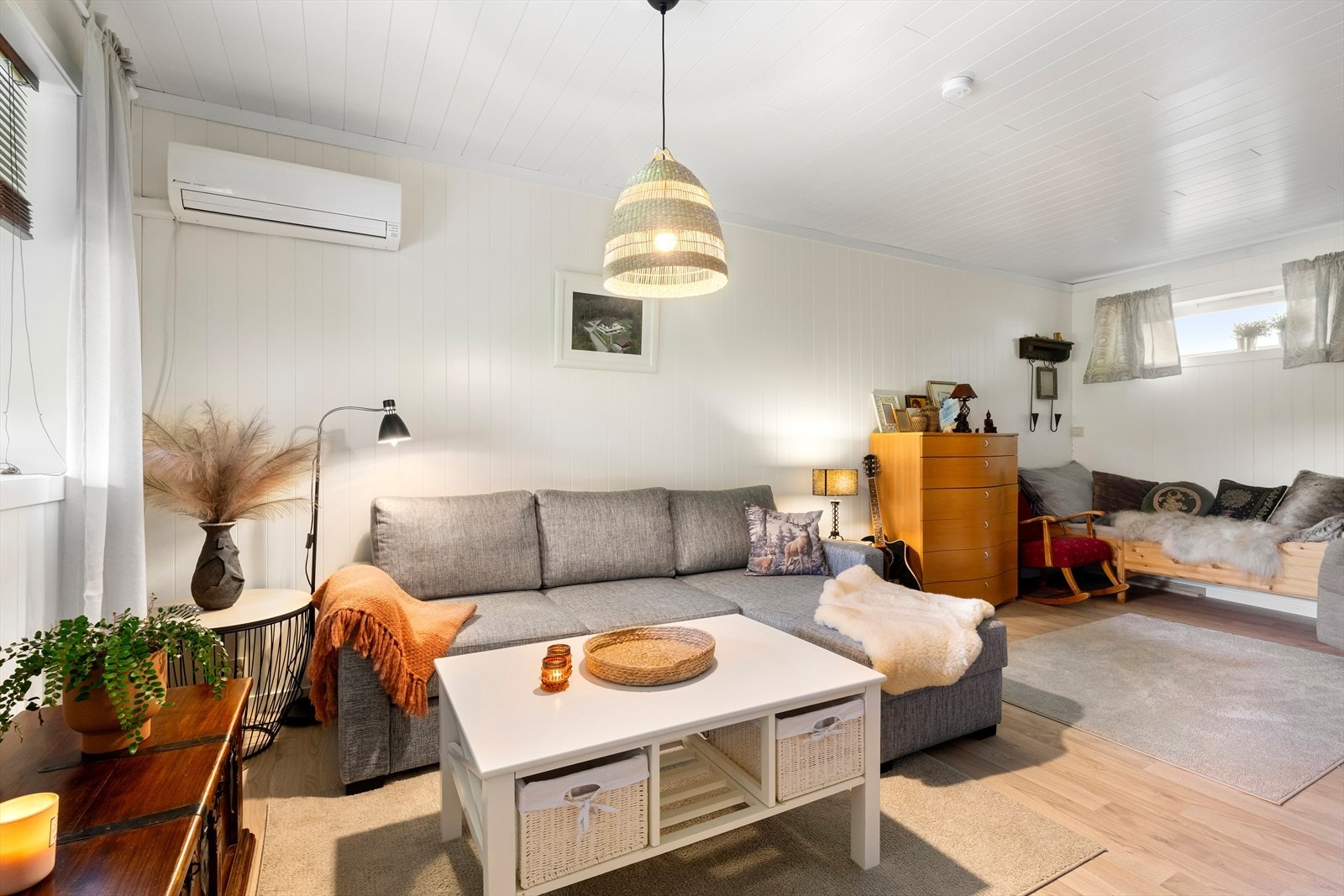 Kjellerstue med varmepumpe (godkjent som hobby) Galleribilde
