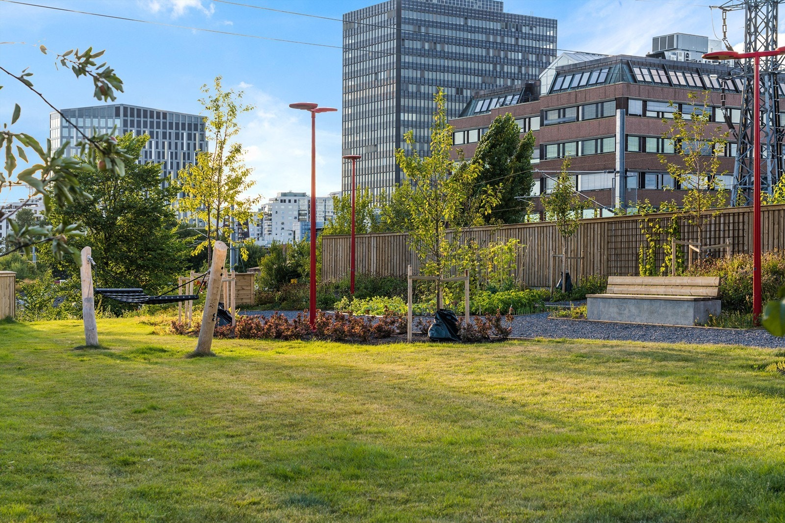 Parkmessige utearealer. Galleribilde