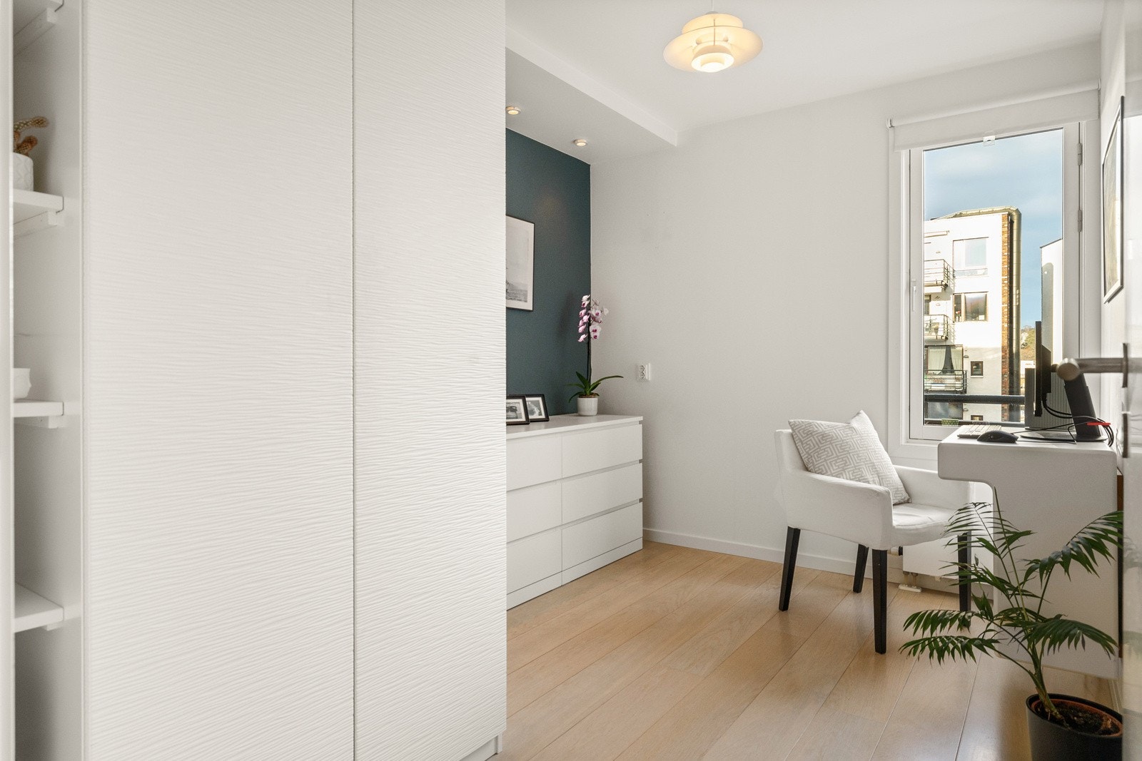 Soverom III har også fin størrelse og plass til seng og garderobeskap Galleribilde