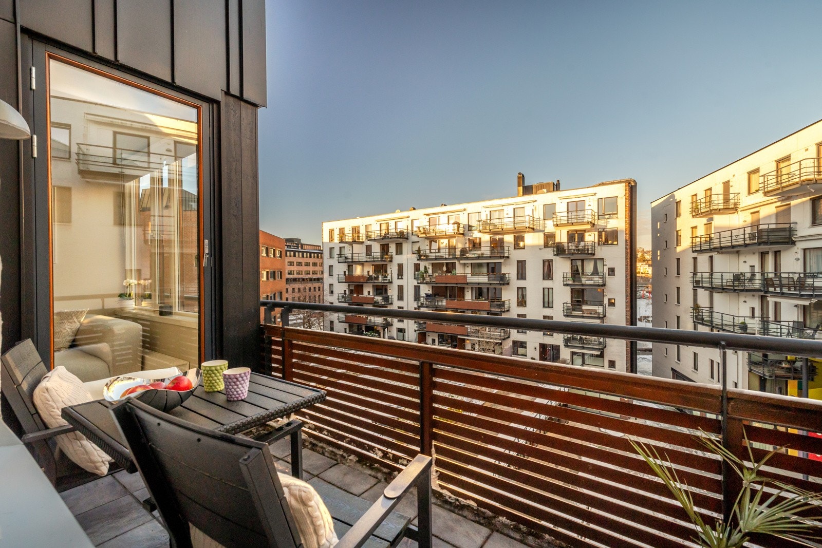 Balkong II er ca. 5 kvm Galleribilde