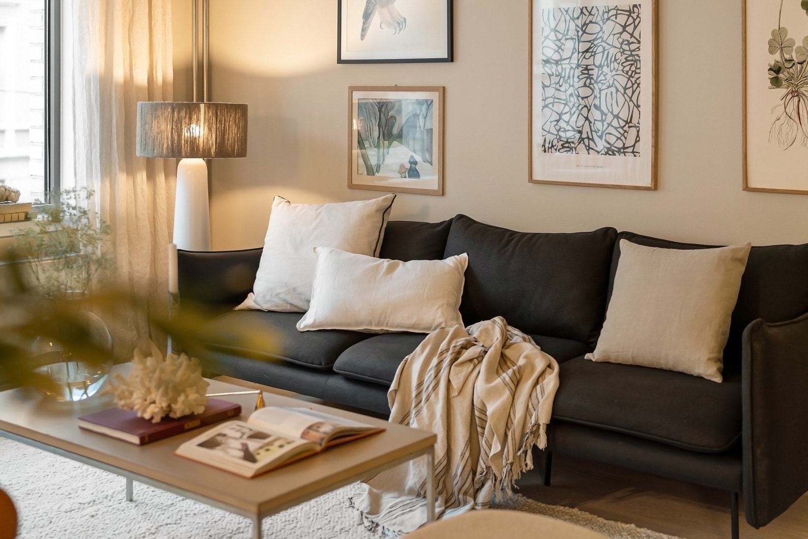 Felleskostnadene er lave og inkluderer blant annet internett, fyring og varmtvann. Galleribilde