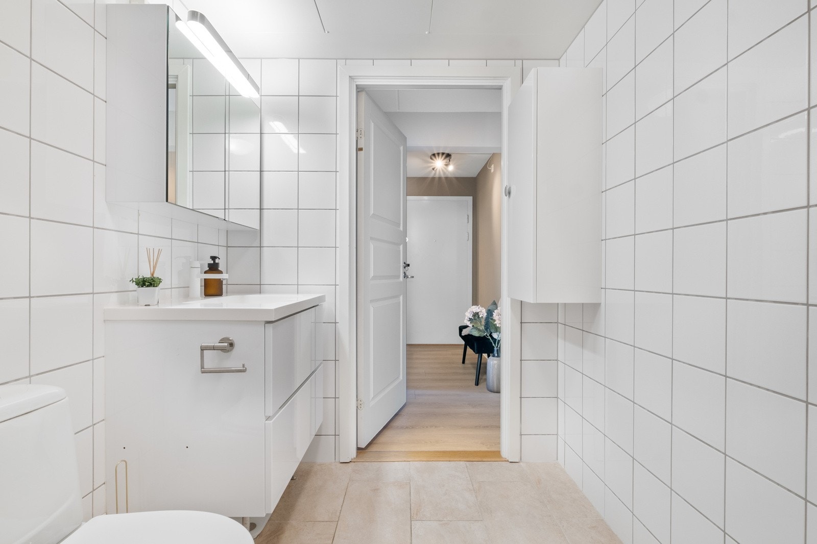Badet har en gjennomtenkt innredning. Galleribilde