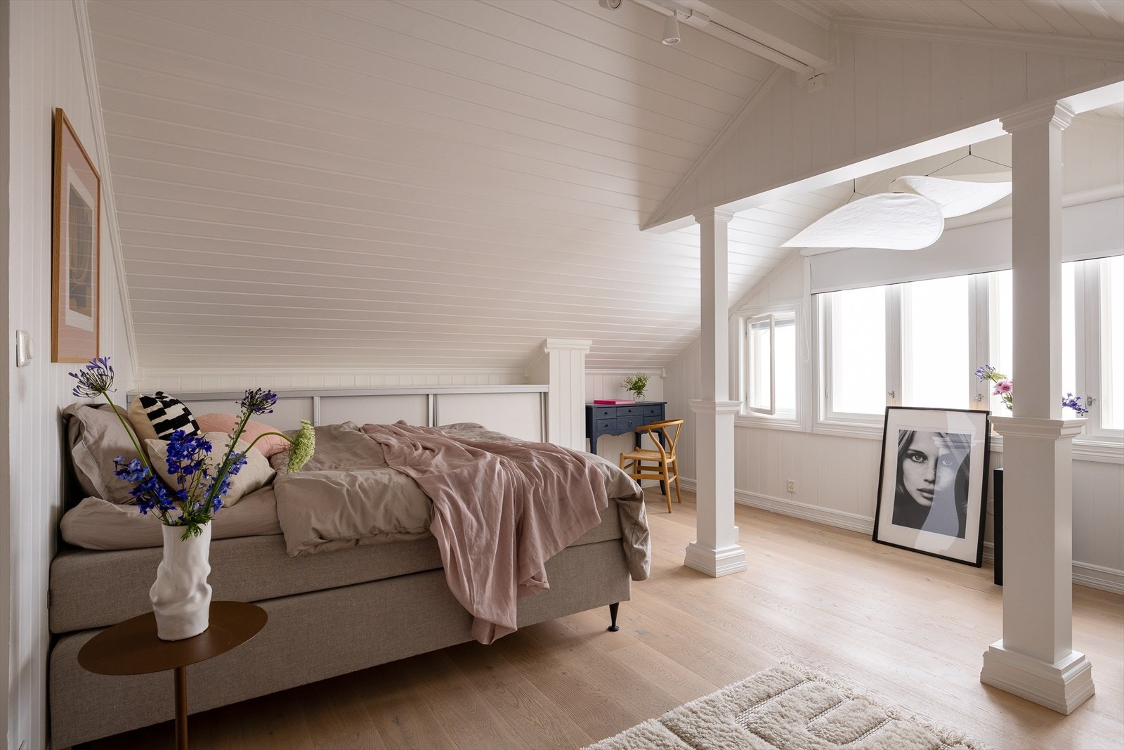 Rommet kan også fungere som kun loftstue hvis man har ungdommer i hus Galleribilde