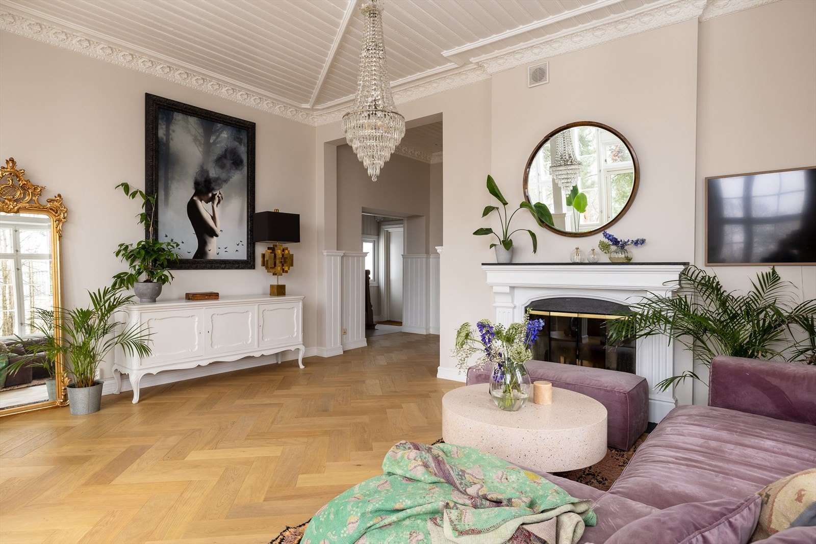Boligen har blitt betydelig påkostet over de senere årene Galleribilde