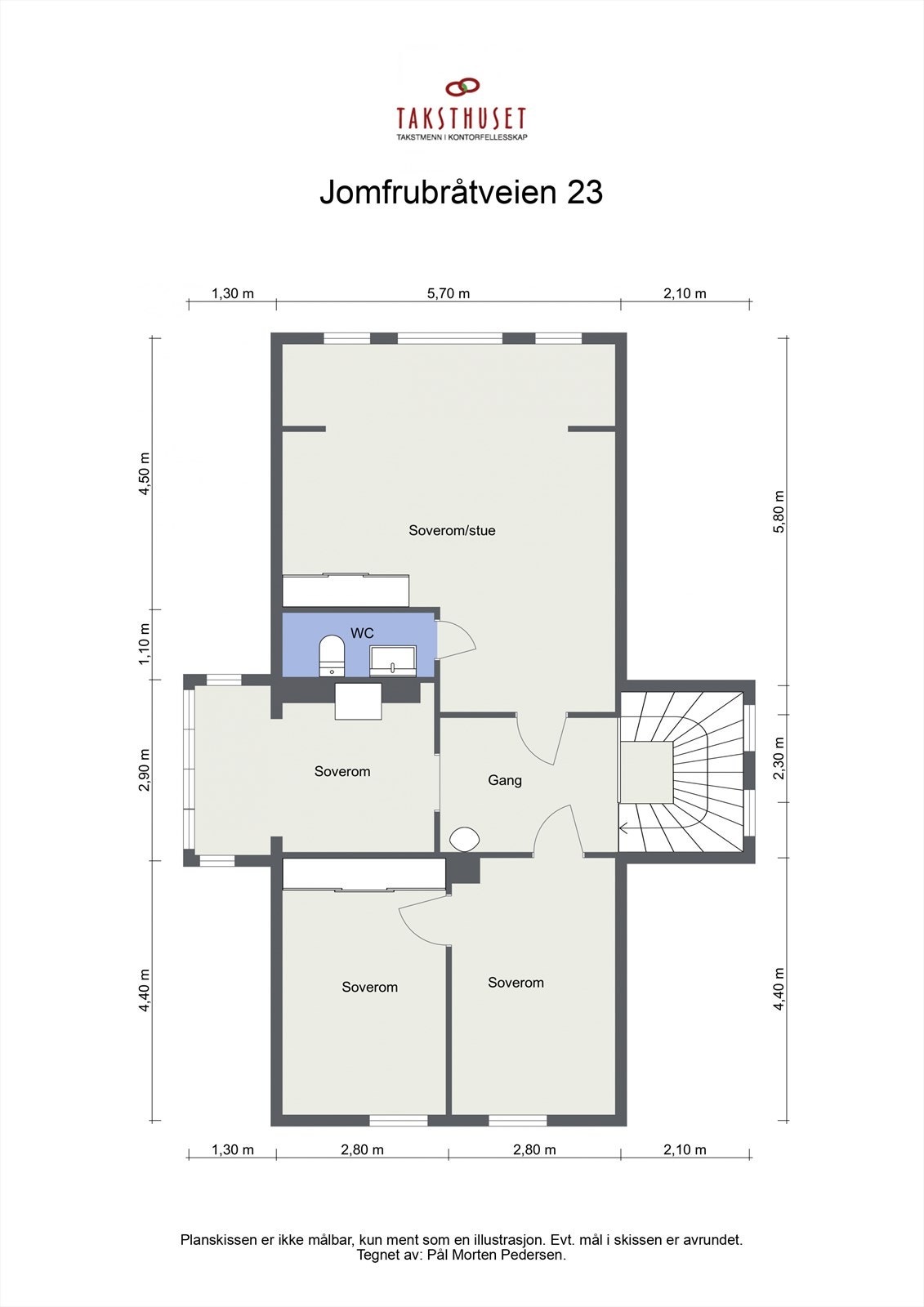 Plantegning - 2. etasje Galleribilde