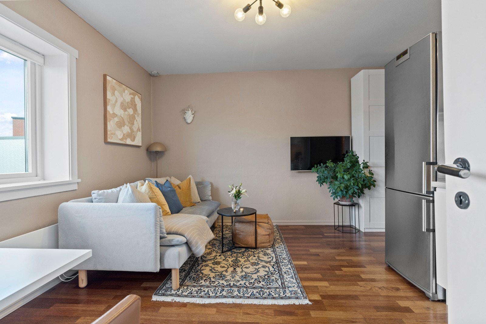 Malte flater i leiligheten 2019 -2022. Galleribilde