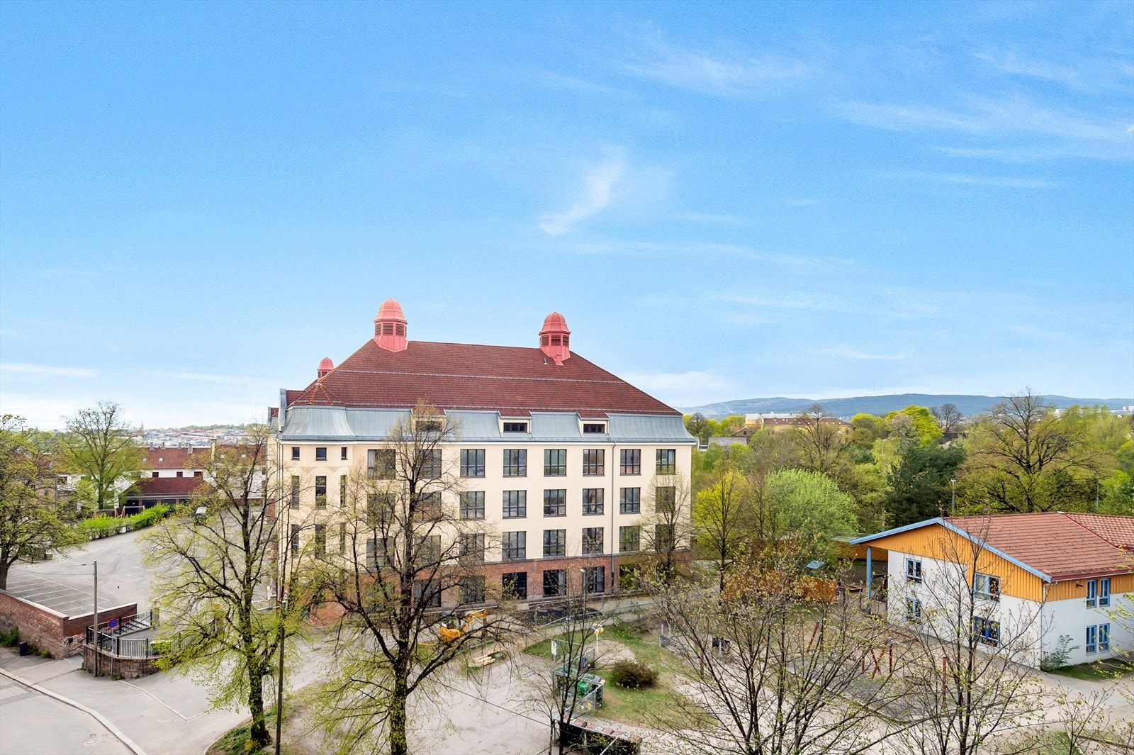 Kort vei til Rosenhoff skole. Galleribilde