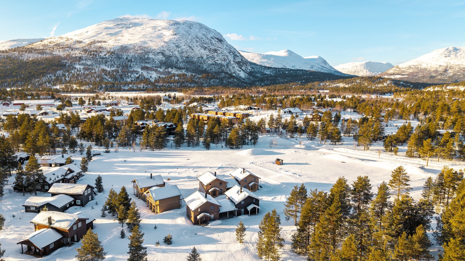 Sagatun ligger sentralt til på Bjorli, kun kort vei til skibakken og til langrenn Galleribilde