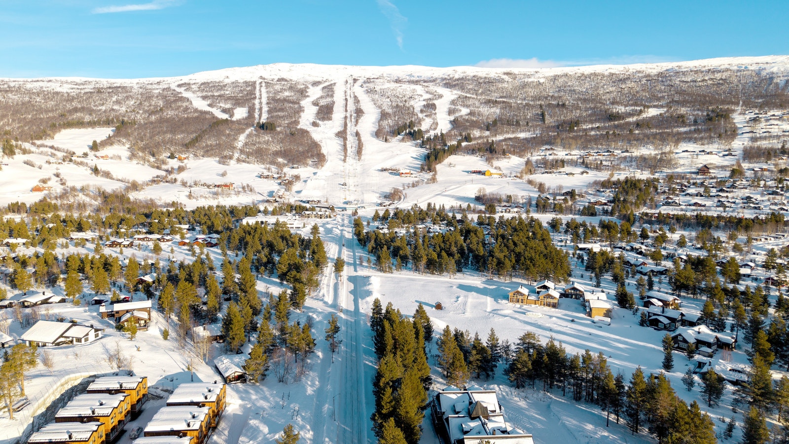 Sagatun ligger sentralt til på Bjorli, kun kort vei til skibakken og til langrenn Galleribilde