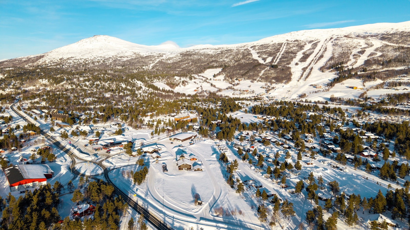 Sagatun ligger sentralt til på Bjorli, kun kort vei til skibakken og til langrenn Galleribilde