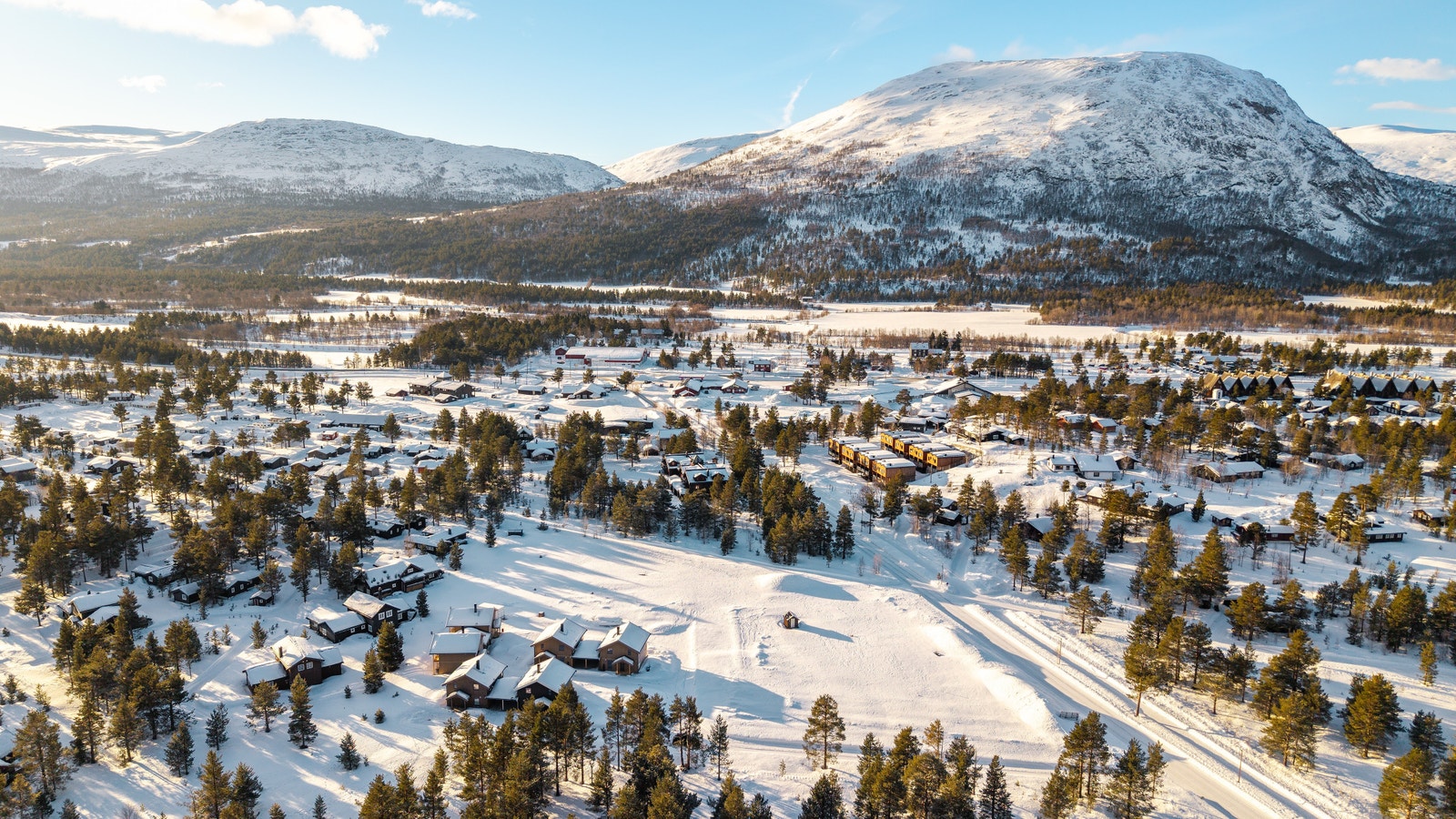 Sagatun ligger sentralt til på Bjorli, kun kort vei til skibakken og til langrenn Galleribilde