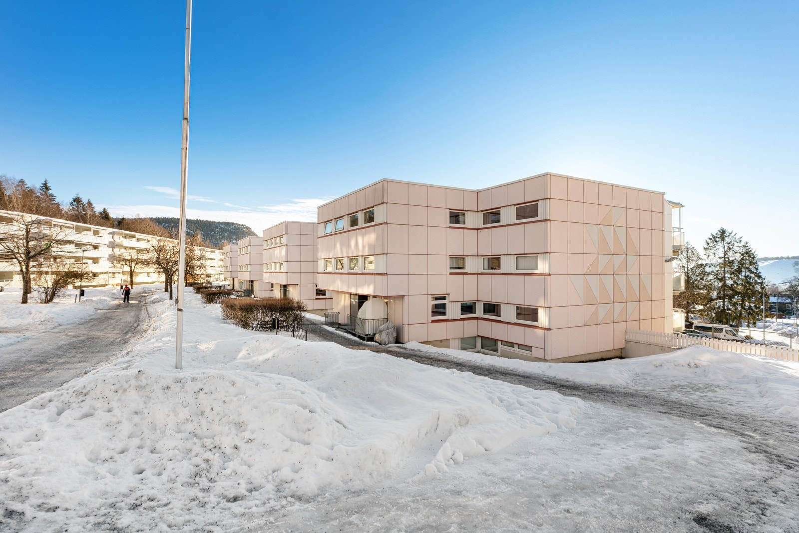 Fasade sett fra inngangssiden Galleribilde