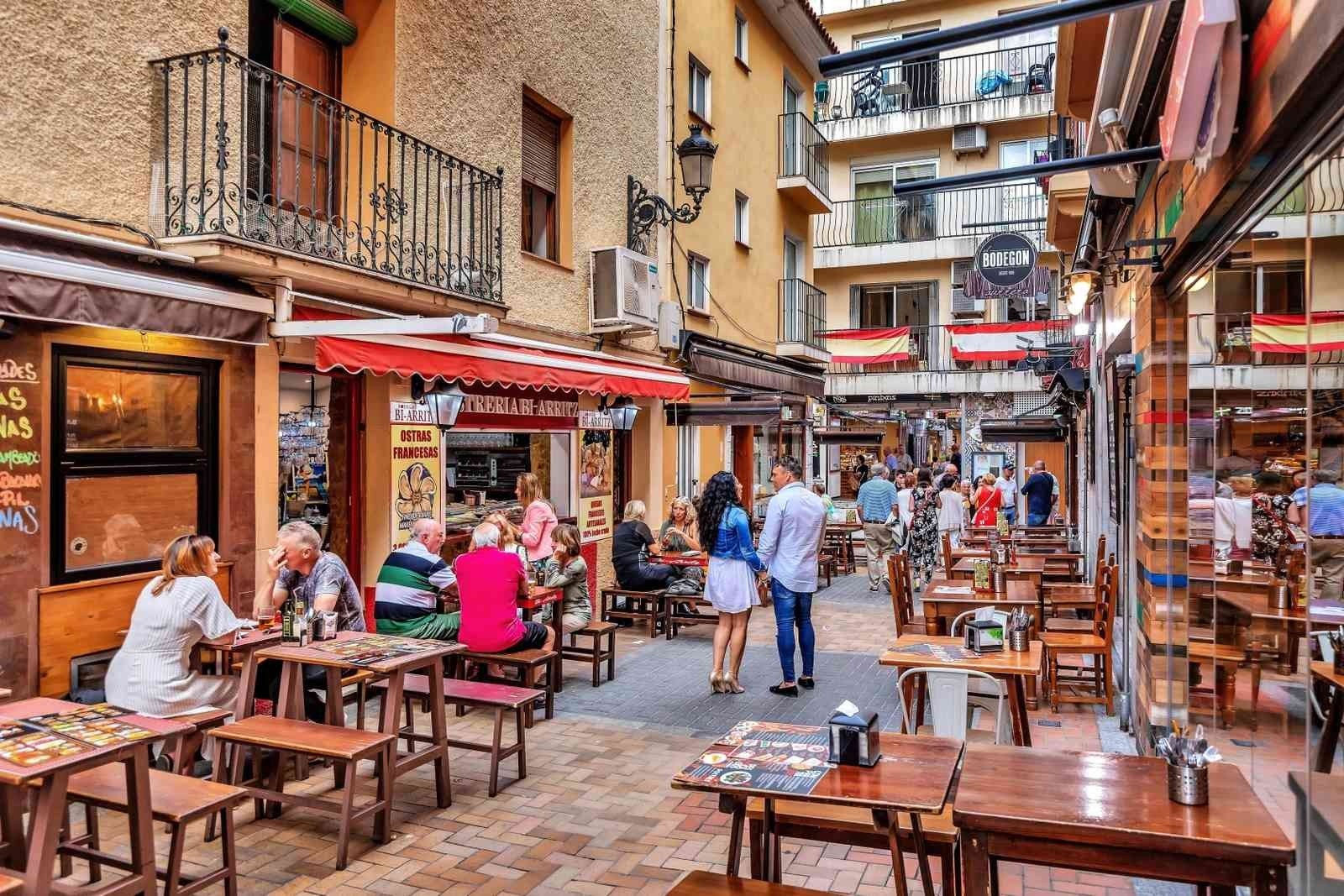 Gamlebyen i Benidorm Galleribilde