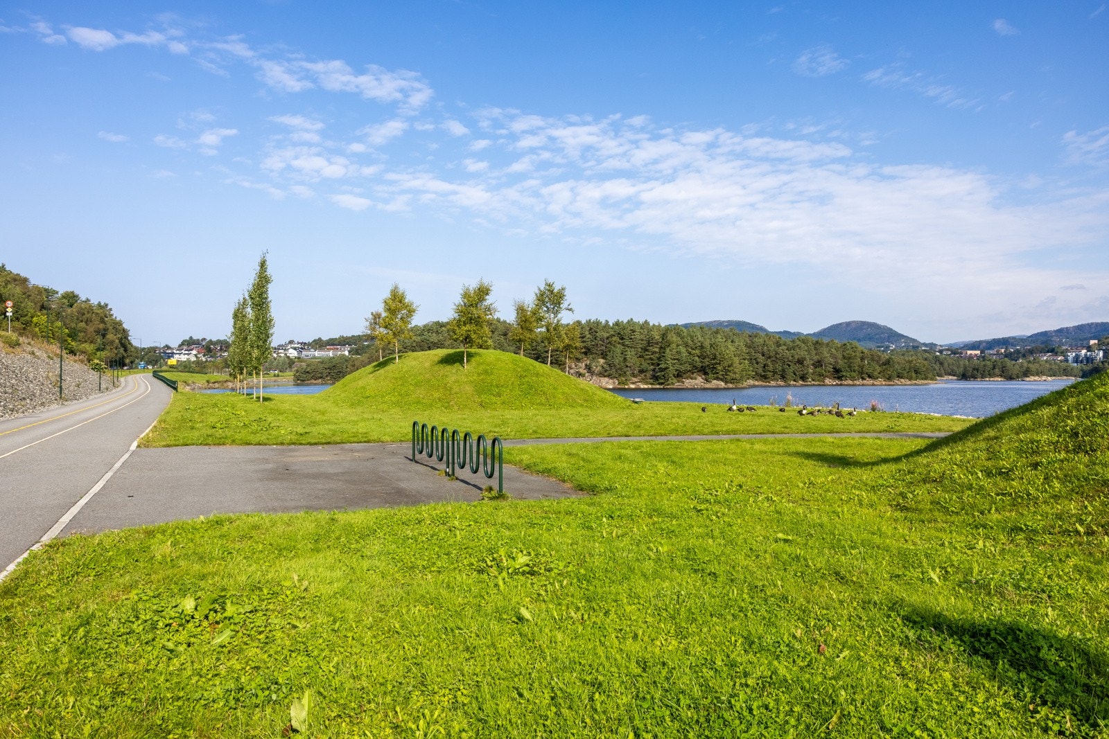 Sælevannet tur-sykkel sti Galleribilde