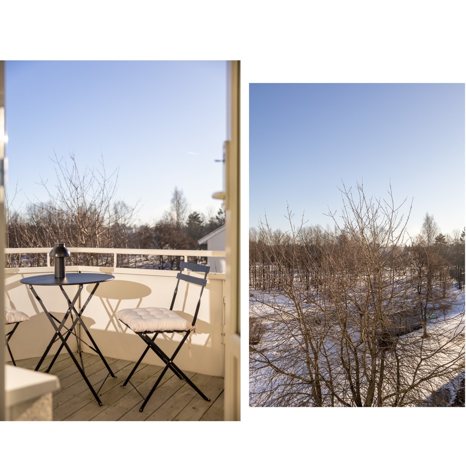 God plass til stoler og bord. Galleribilde