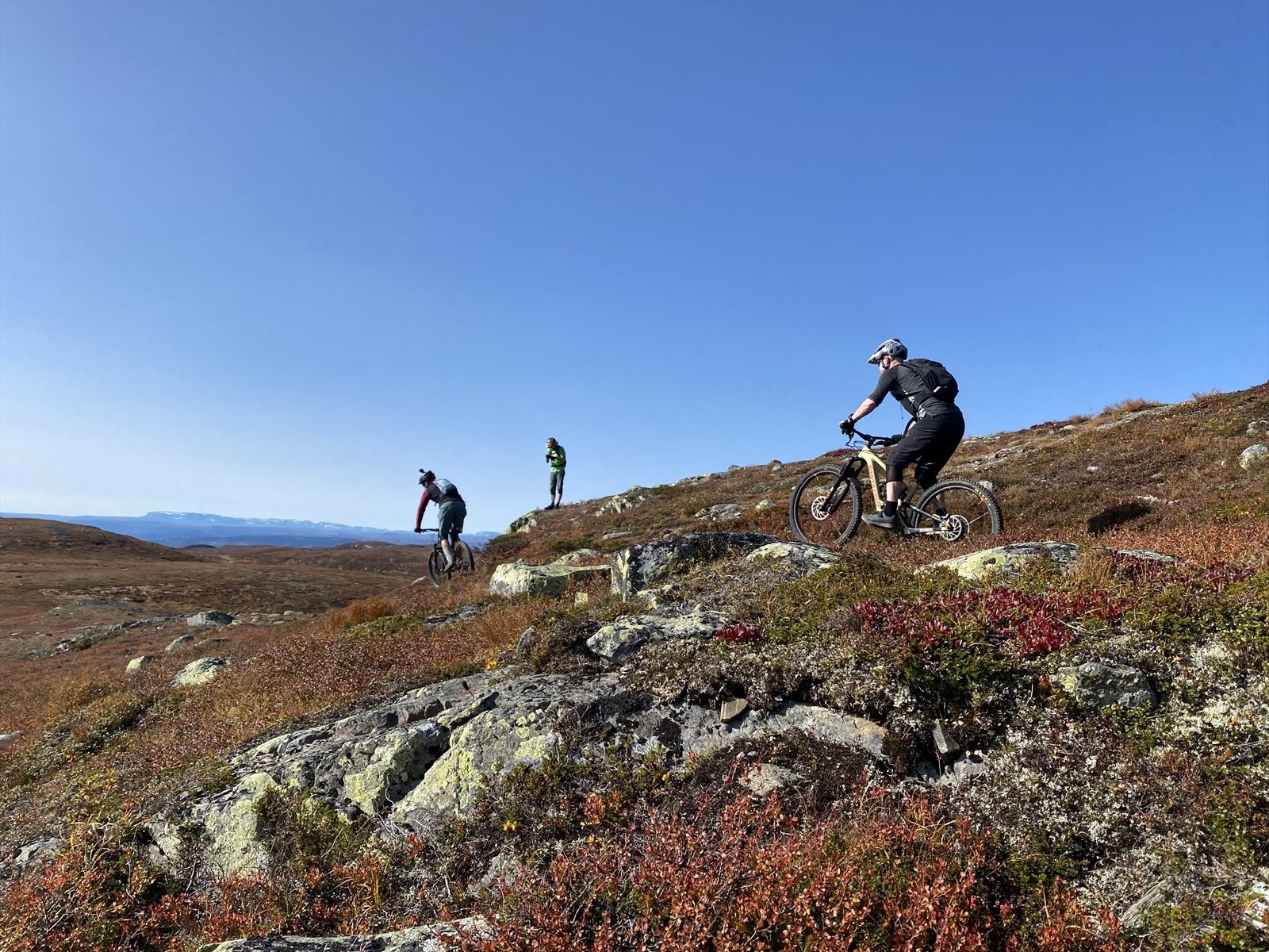 Sommerstid er området perfekt for den som liker å nyte naturen på to hjul. Galleribilde