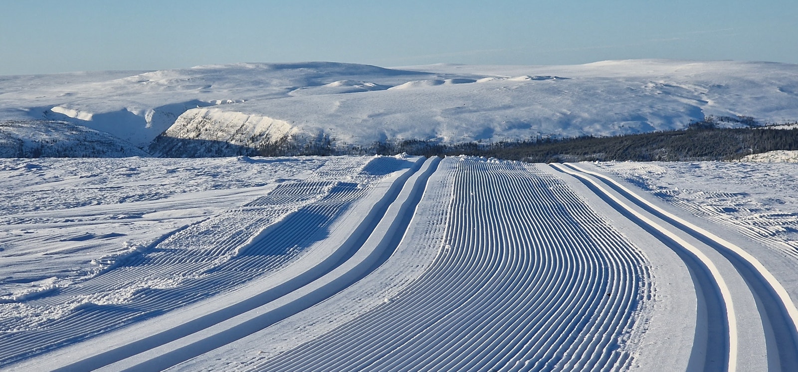 Vi drifter skiløyper i Engerdal Østfjell. Over 70 km. Galleribilde