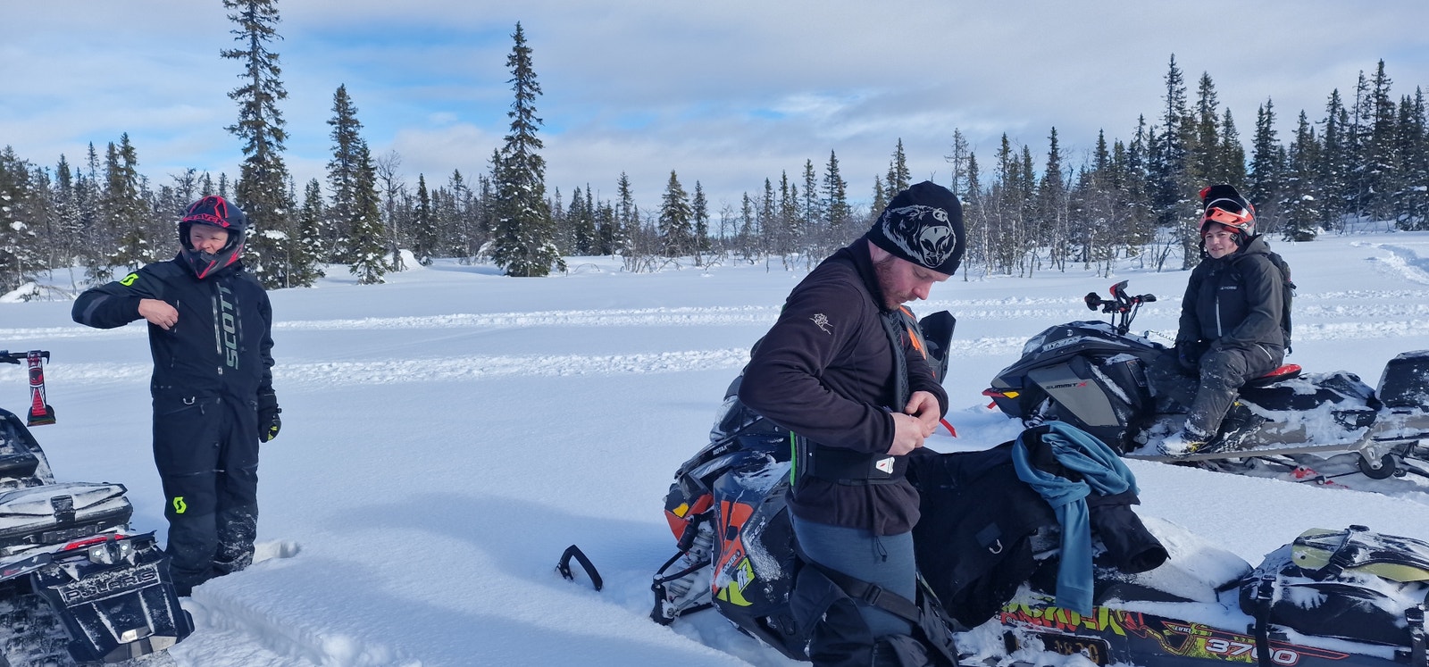 Engerdal tilbyr milevis med skuterløyper i vakre omgivelser. Galleribilde