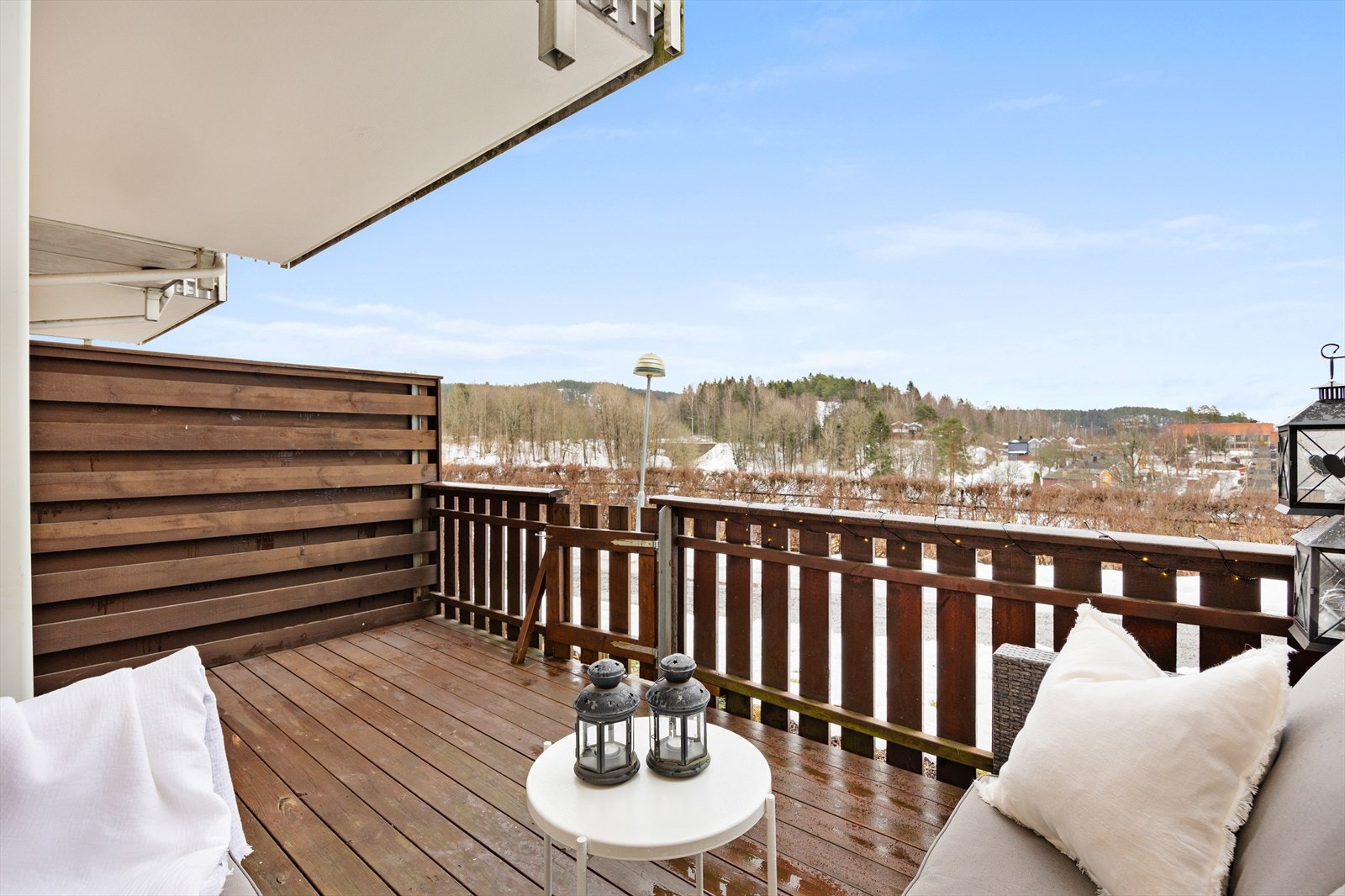 Her kan man nyte et pent og langstrakt utsyn Galleribilde