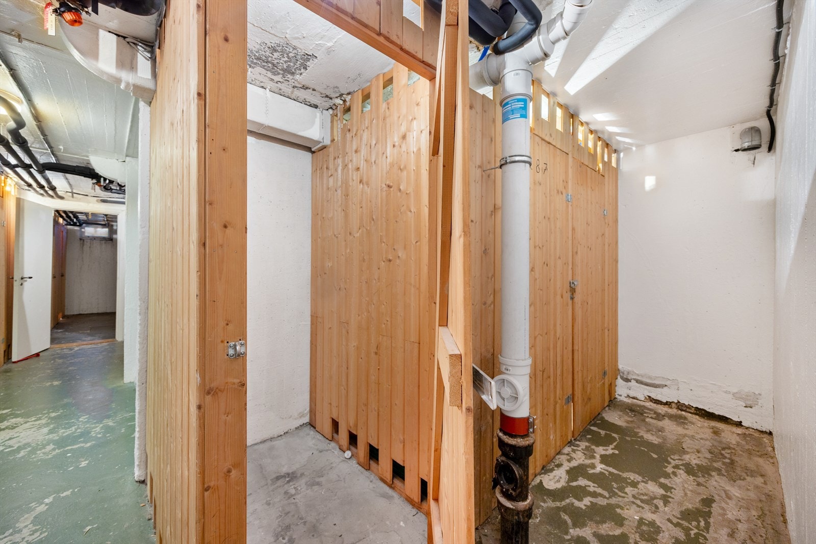 Leiligheten disponerer to boder på totalt 5 m² Galleribilde