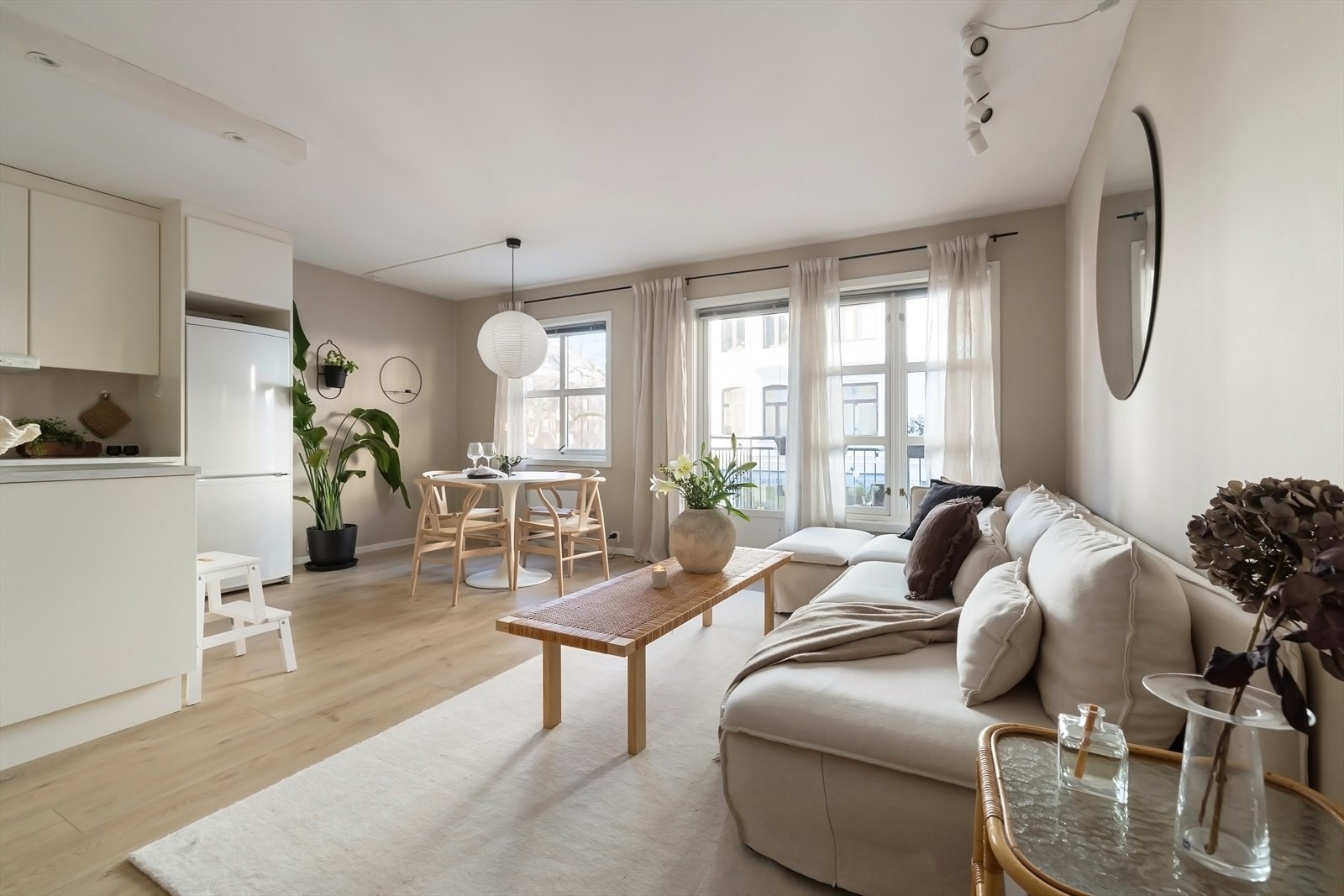 Lys og innbydende 2-roms andelsleilighet med attraktiv beliggenhet Galleribilde
