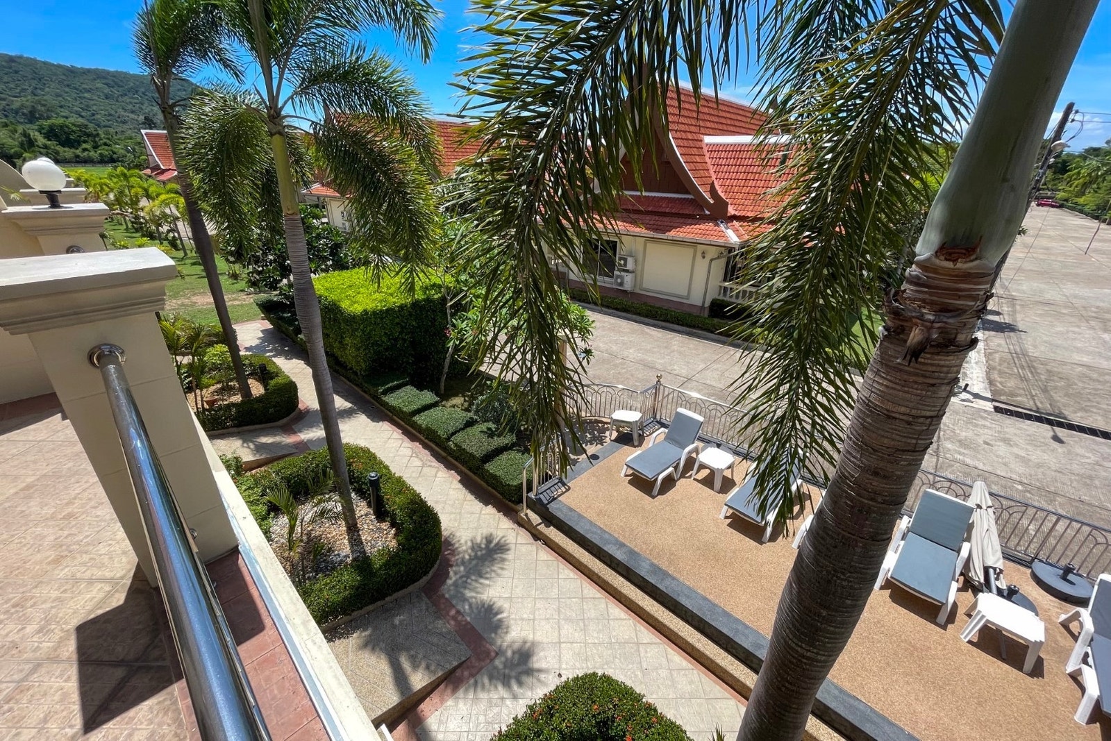 Utsikt fra terrassen Galleribilde