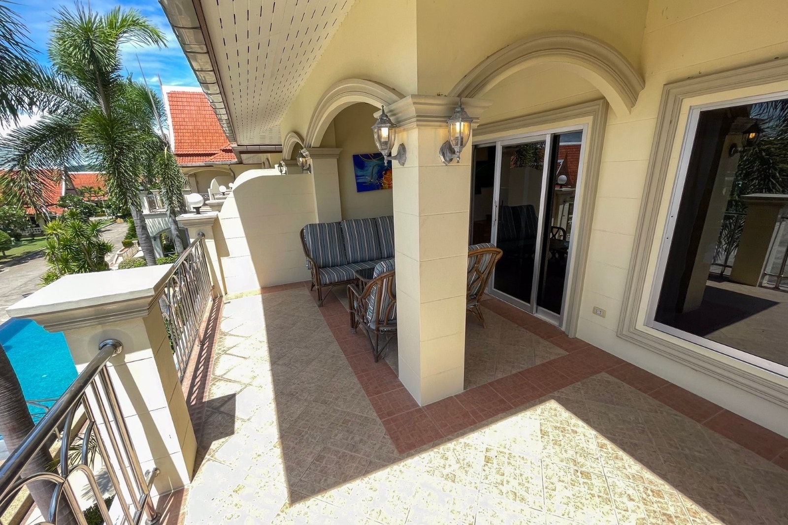 Terrassen er 50% overbygget Galleribilde