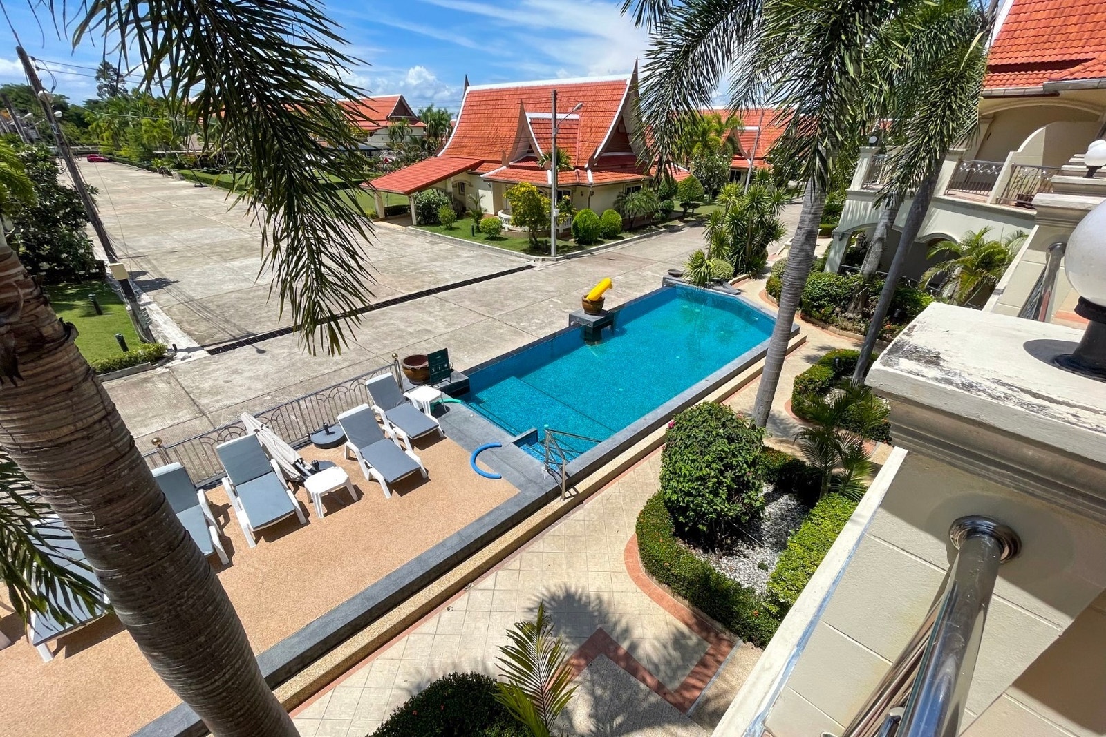 Utsikt fra terrassen Galleribilde