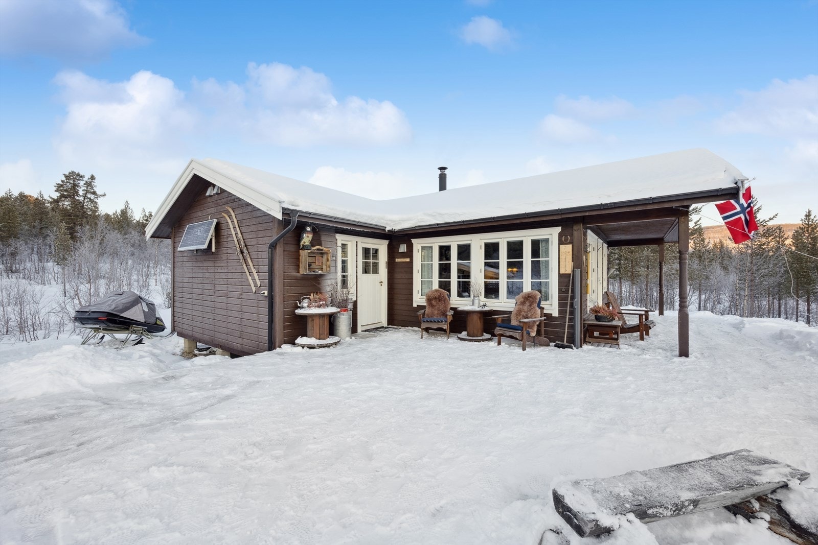 Velkommen til Njáhkájávri 21, presentert av Magnar Sønvisen Moe, for DNB Eiendom. Galleribilde