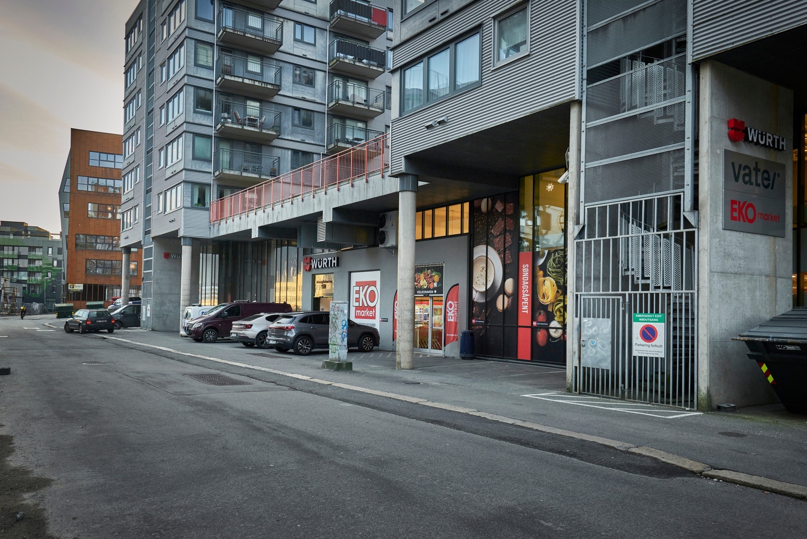 Meget god eksponering i Damsgårdveien Galleribilde