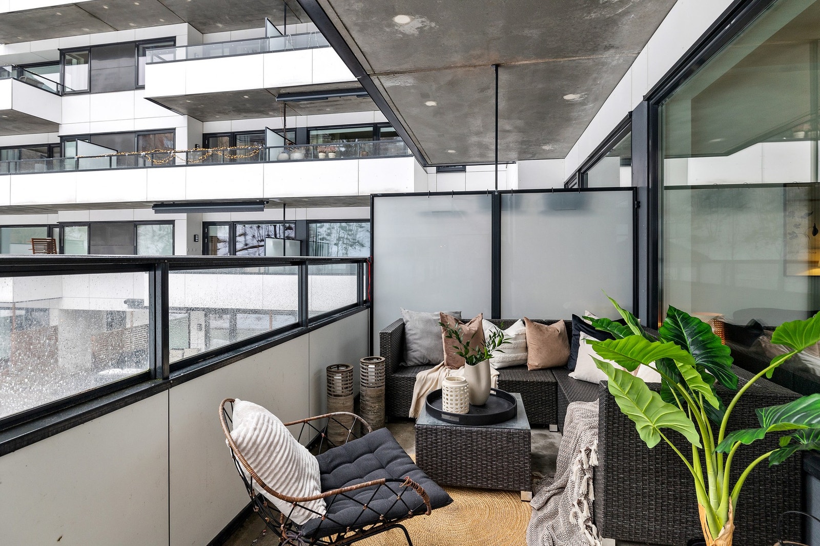 Her kan man nyte solen med gode venner og familie Galleribilde